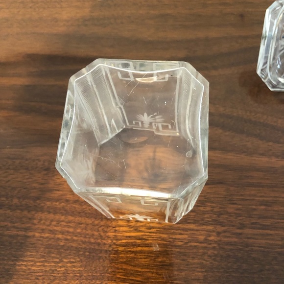 Antique Glass Condiment Jar - Picture 2 of 11